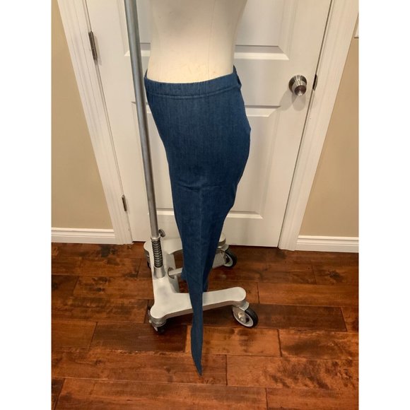 Junya Watanabe Comme Des Garcons Navy Blue Denim Leggings, Size S NWT! $435 - Picture 8 of 10